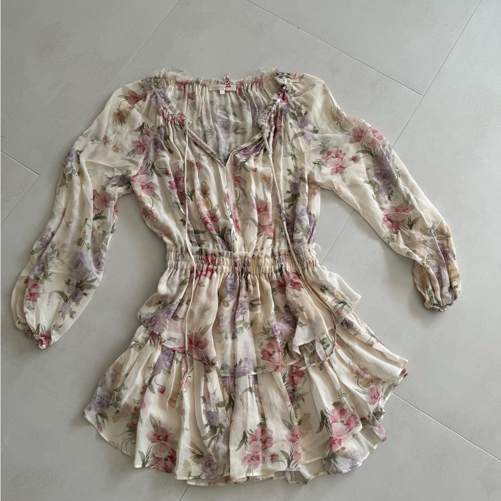 LoveShackFancy size Small Floral Dress